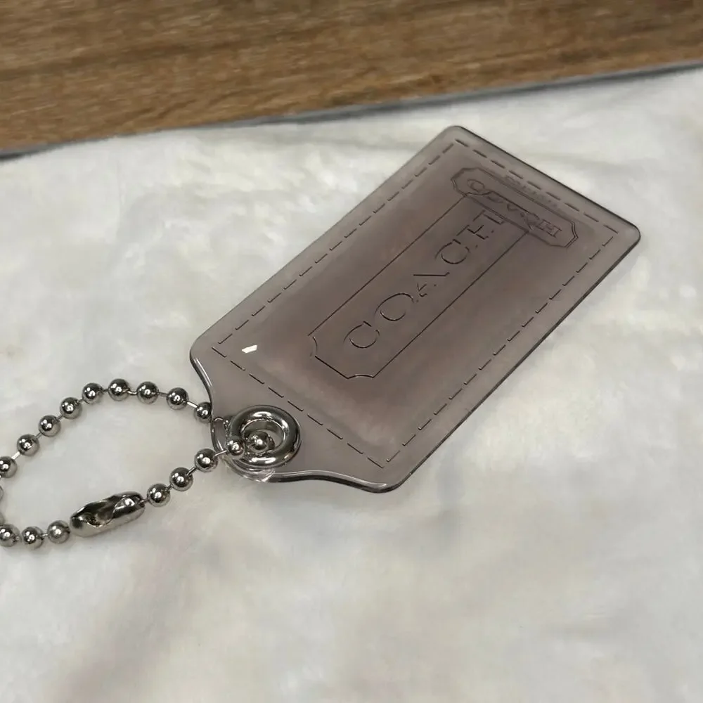 Coach Poppy Acrylic Hangtag